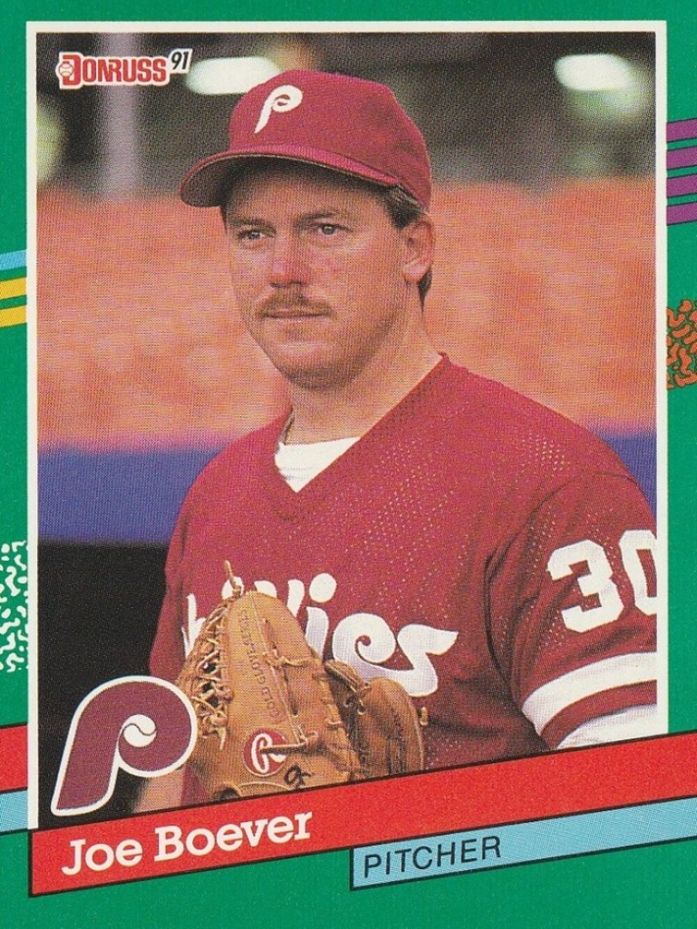 Joe Boever Baseball Card